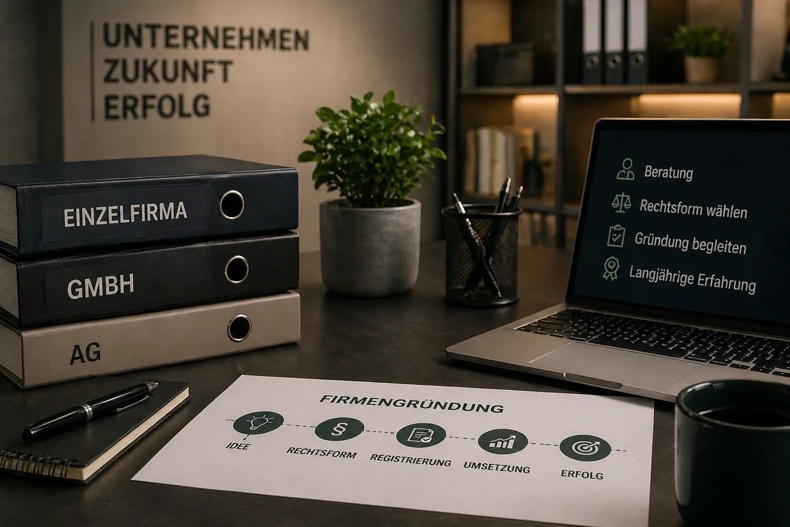 Firmengründung und Unternehmensberatung